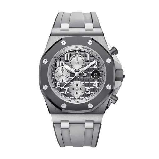 Audemars Piguet Royal Oak Offshore Ghost 42 mm, Silver-Toned Ref. 26470IO.OO.A006CA.01