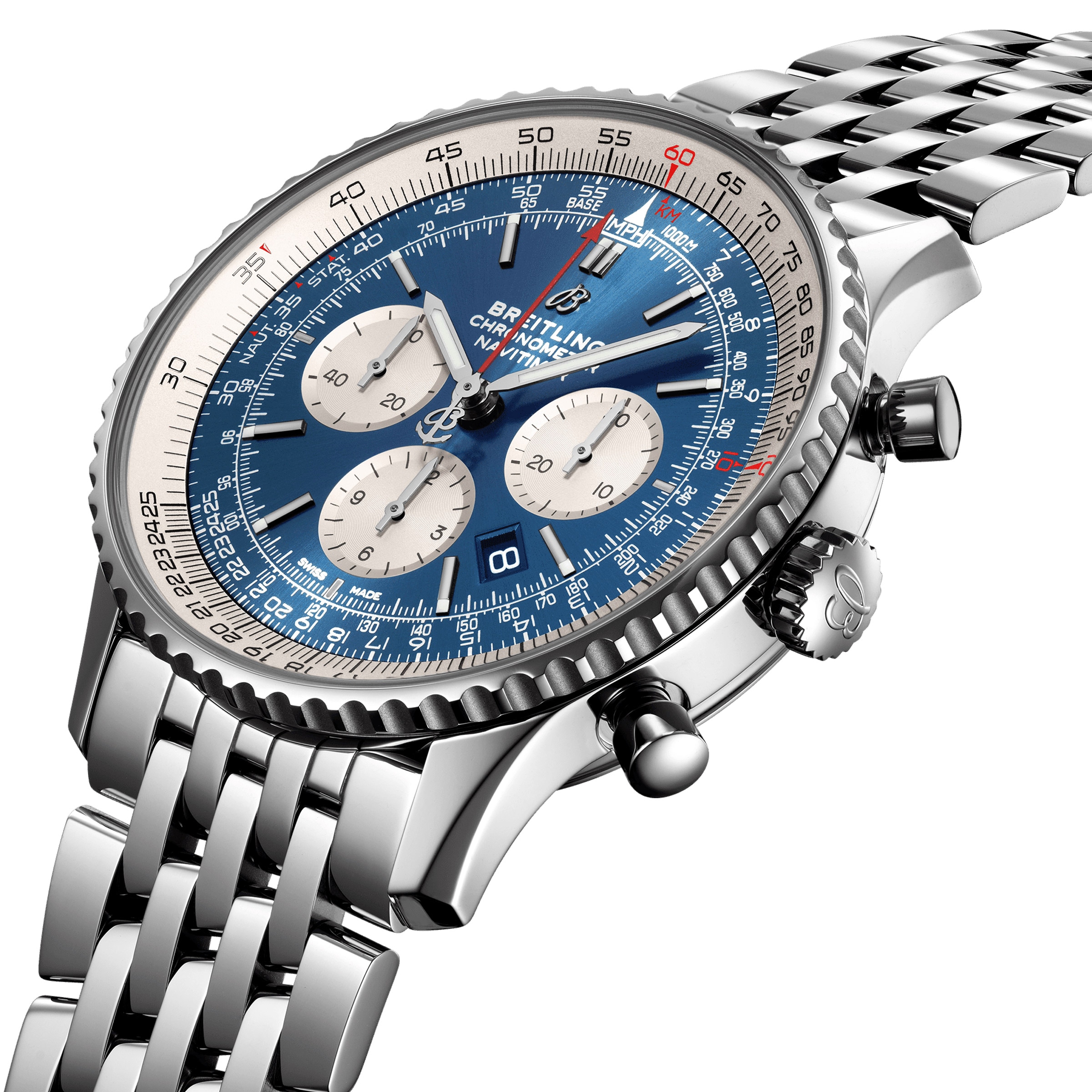 Breitling Navitimer 1 B01 Chronograph 46 Mens Watch AB0127211C1A1