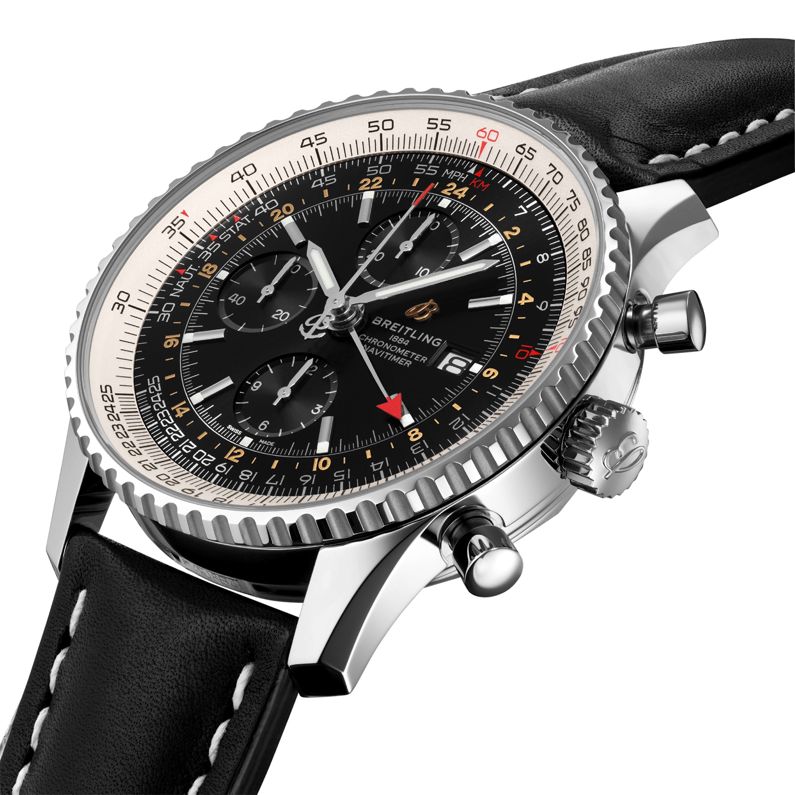 Breitling Navitimer 1 Chronograph GMT 46 A24322121B2X1