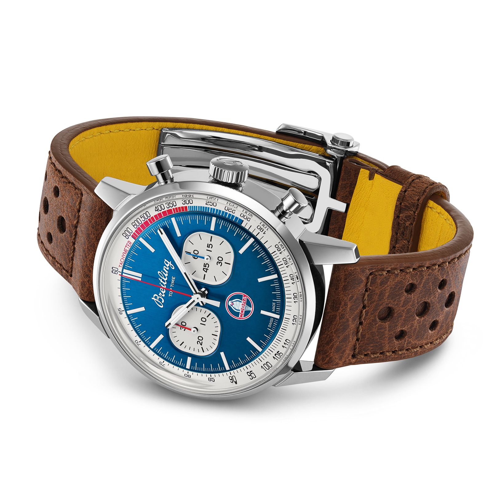 Breitling Top Time Shelby Cobra Stainless Steel – Blue Mens Watch A41315A71C1X2