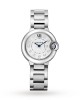 Cartier Ballon Bleu De Cartier Watch 28mm Quartz Steel Diamonds WE902073