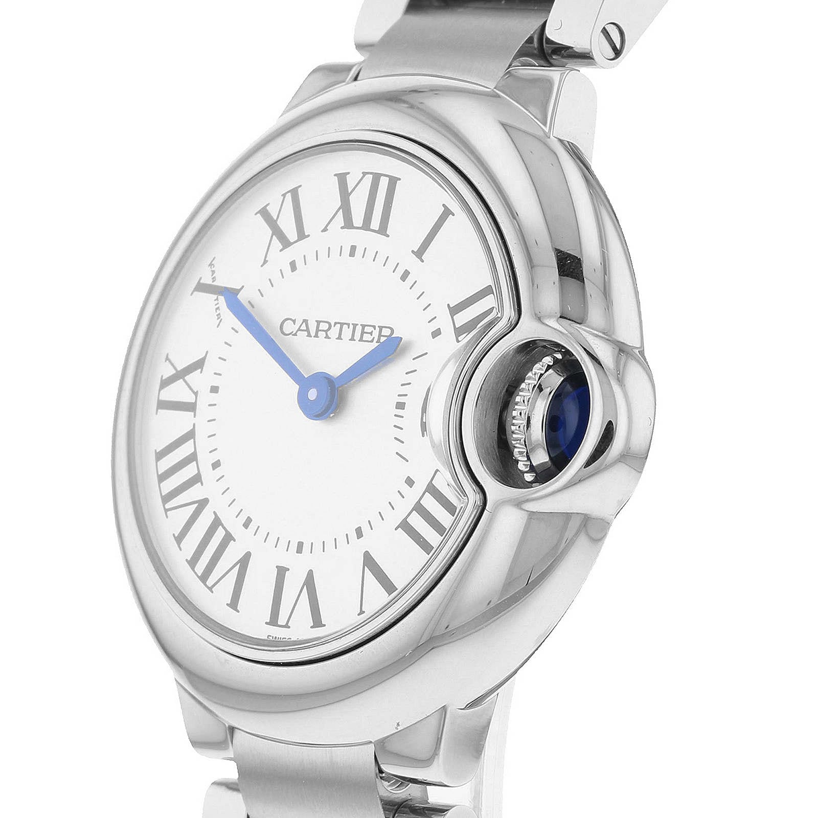 Cartier Ballon Bleu De Cartier Watch 28mm Quartz Steel W69010Z4