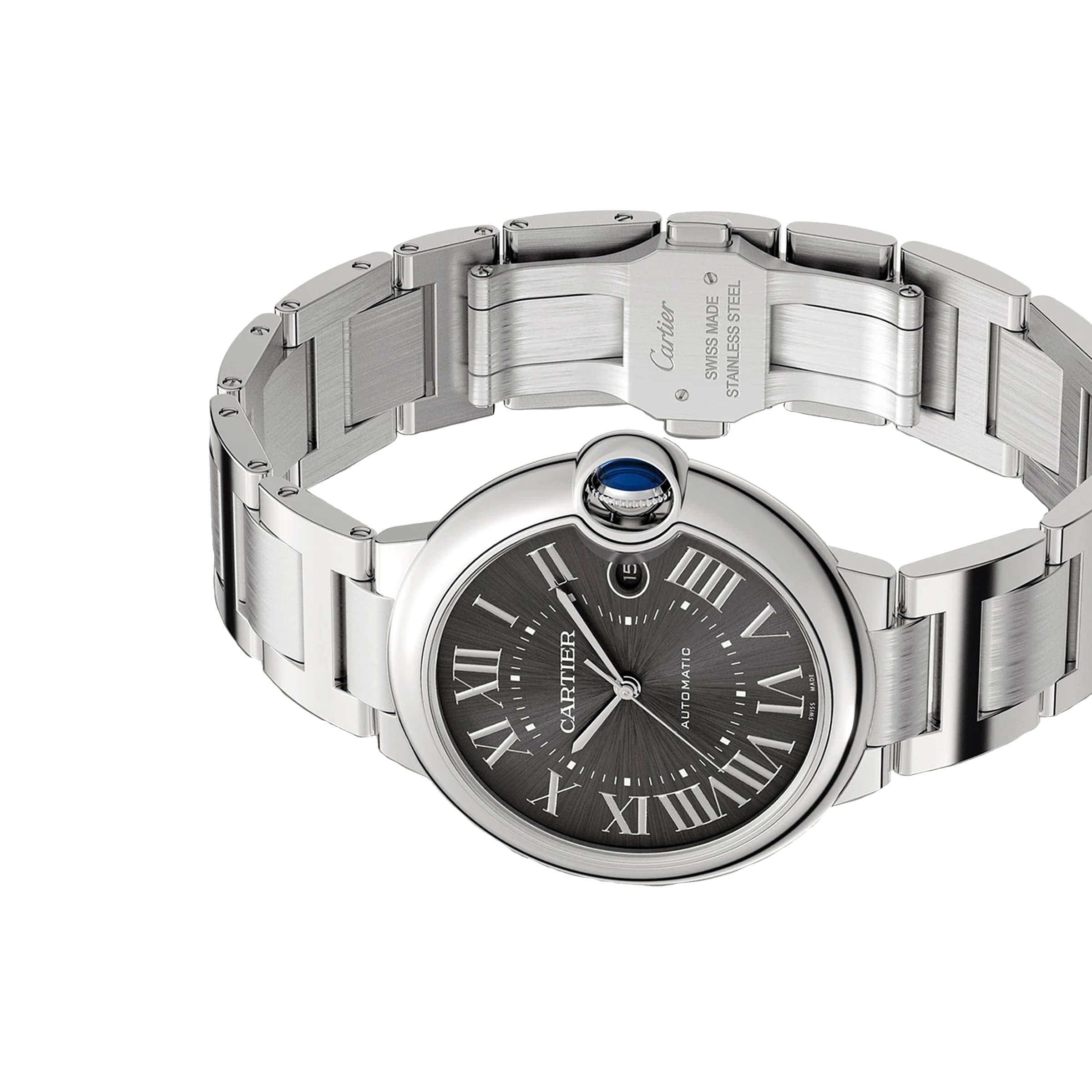 Cartier Ballon Bleu de Cartier watch 40mm automatic movement steel WSBB0060