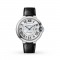  Cartier Ballon Bleu De Cartier Watch 40mm Automatic Steel Leather WSBB0039