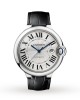 Cartier Ballon Bleu De Cartier Watch 42mm Automatic Steel Leather W69016Z4