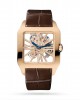 Cartier Santos de Cartier Men Automatic Leather Watch W2020057