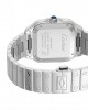 Cartier Santos de Cartier Women Automatic Blue Stainless Steel Watch W4SA0006