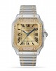 Cartier Santos de Cartier Women Automatic Gold Watch W3SA0007