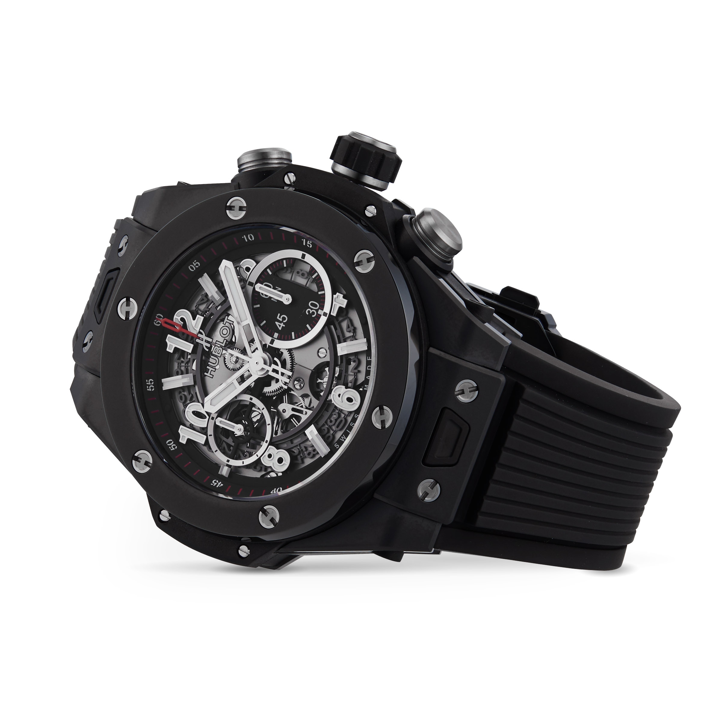 Hublot Big Bang UNICO Automatic Chronograph Black Magic 45mm 411.CI.1170.RX