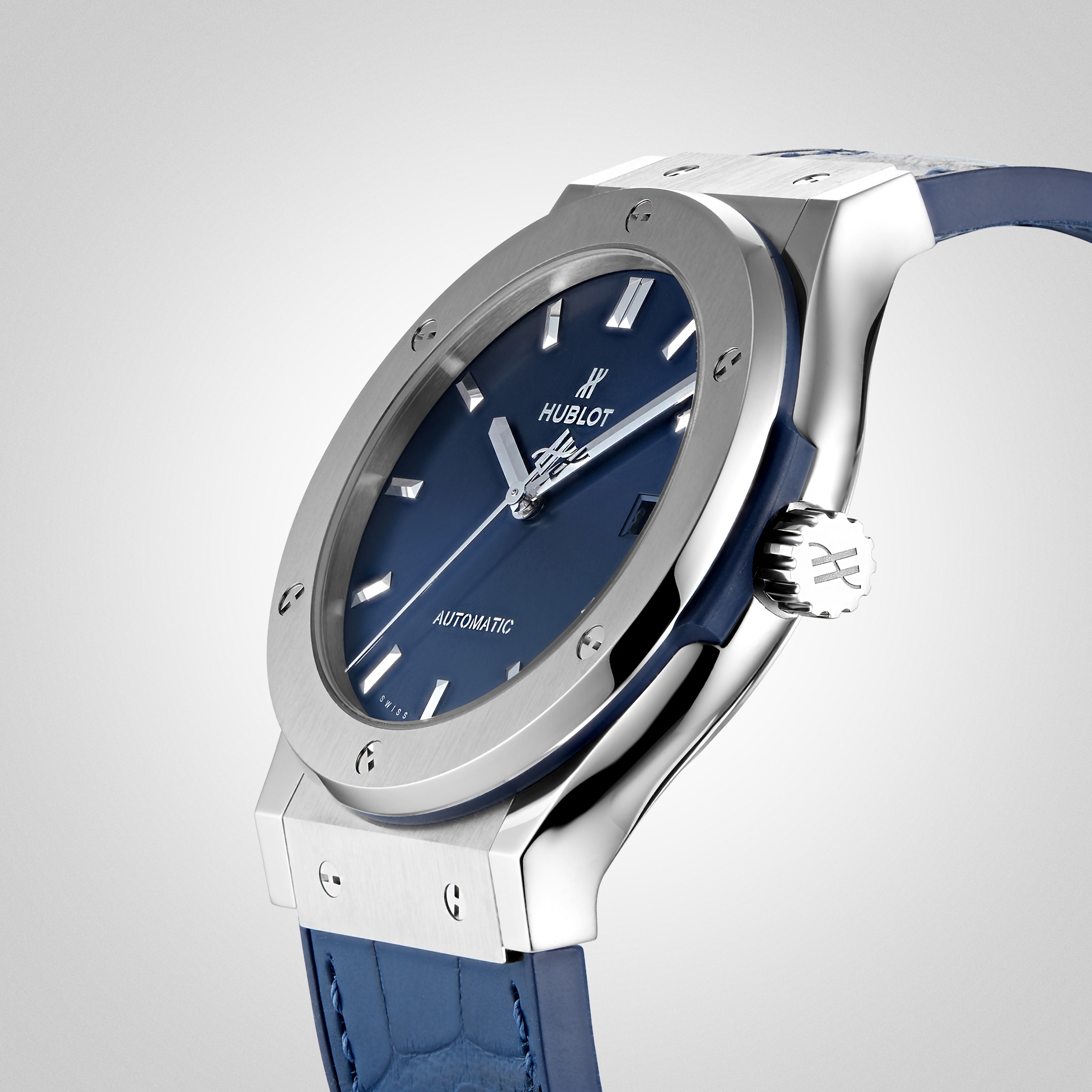 Hublot Classic Fusion Blue Titanium 45mm 511.NX.7170.LR