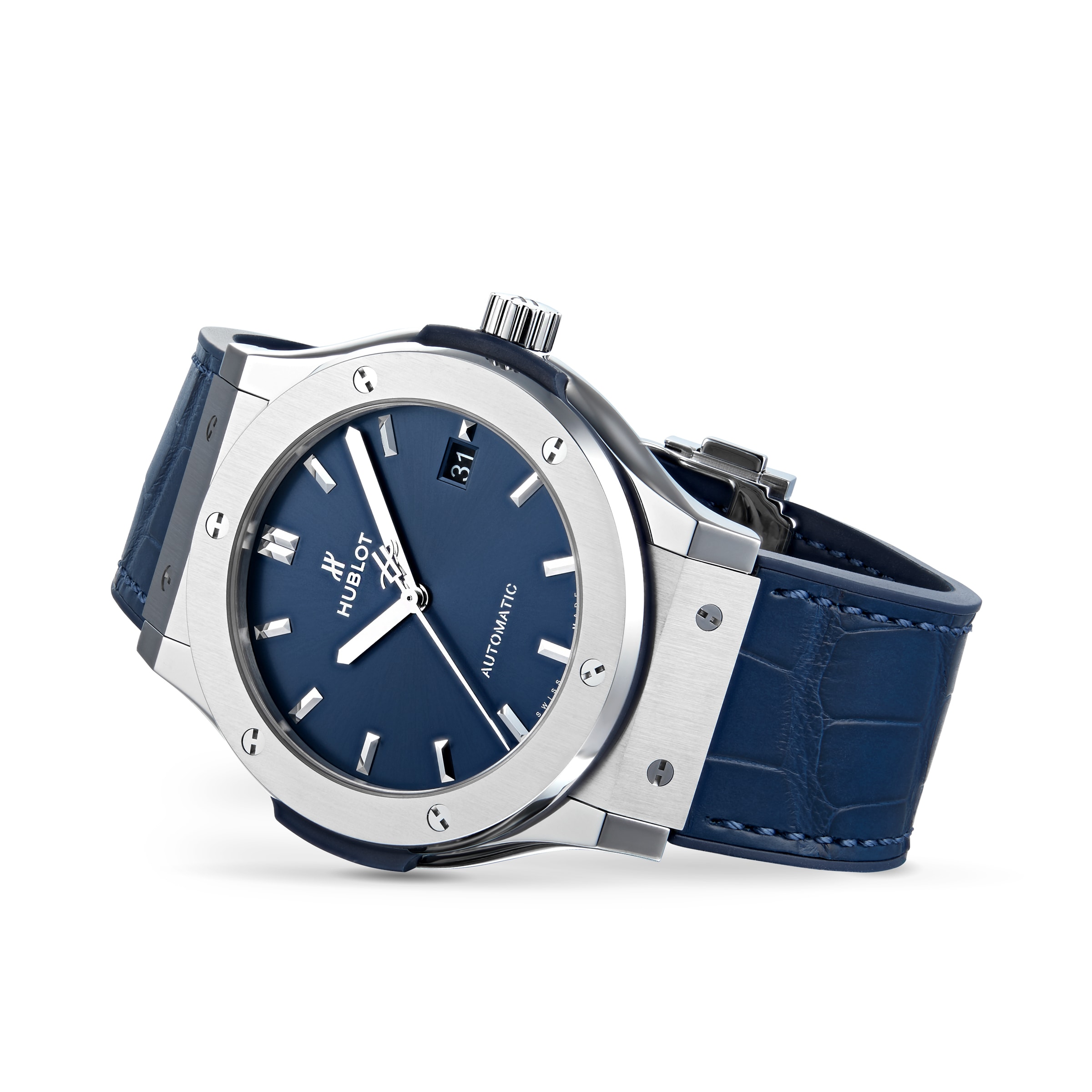 Hublot Classic Fusion Blue Titanium 45mm 511.NX.7170.LR