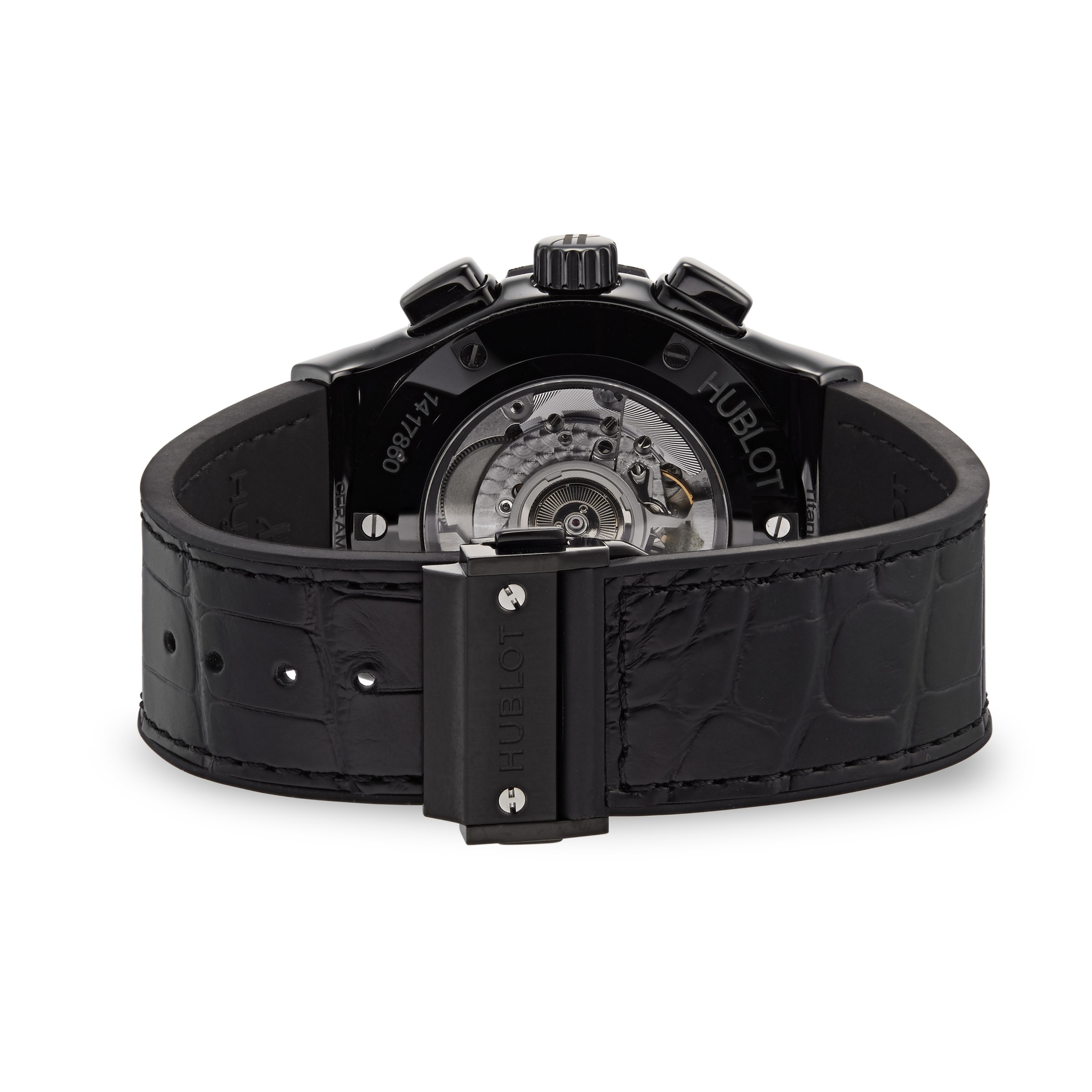 Hublot Classion Fusion Areofusion Black Magic Chronograph 45mm 525.CM.0170.LR