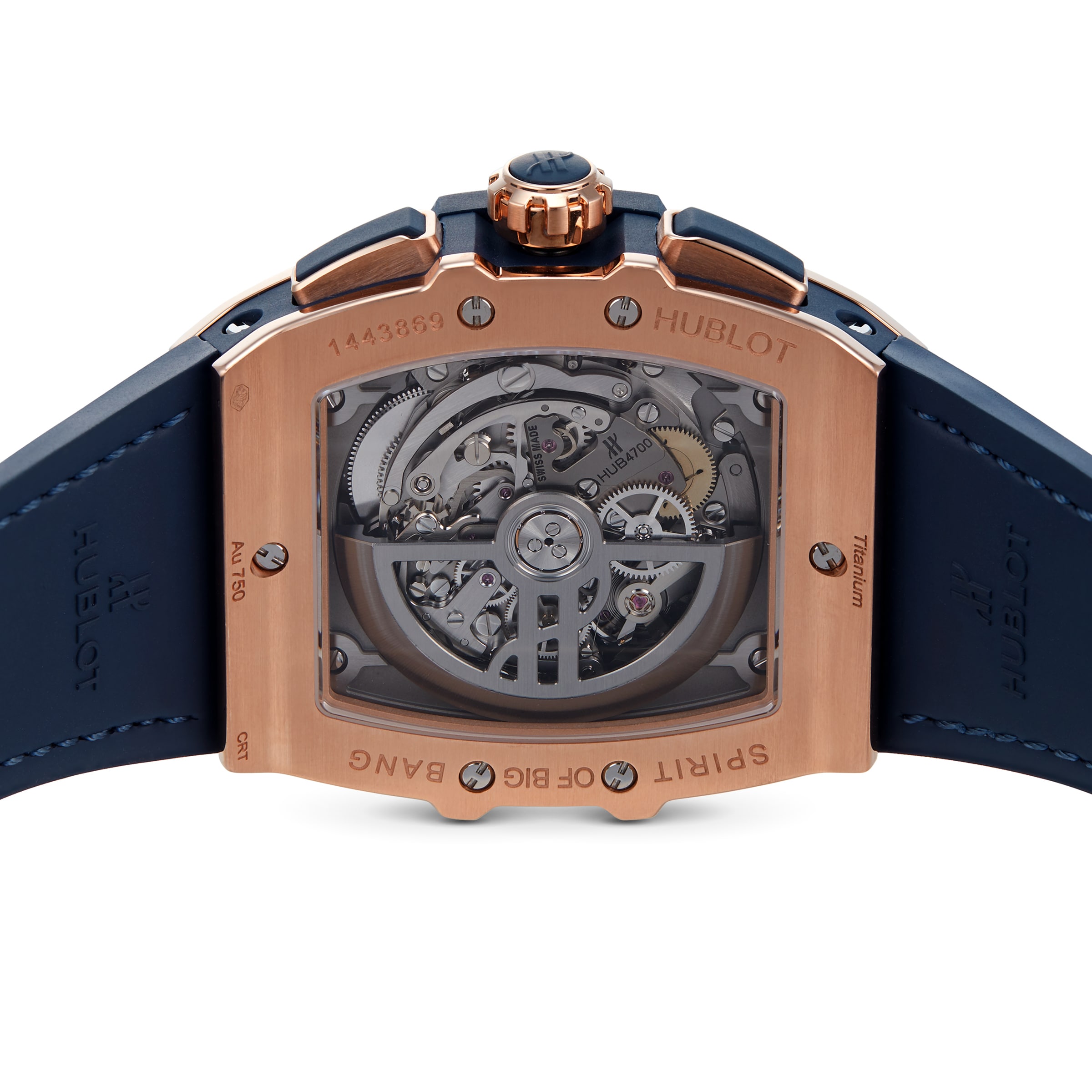 Hublot Spirit of Big Bang King Gold Blue Chronograph 42mm 641.OX.7180.LR