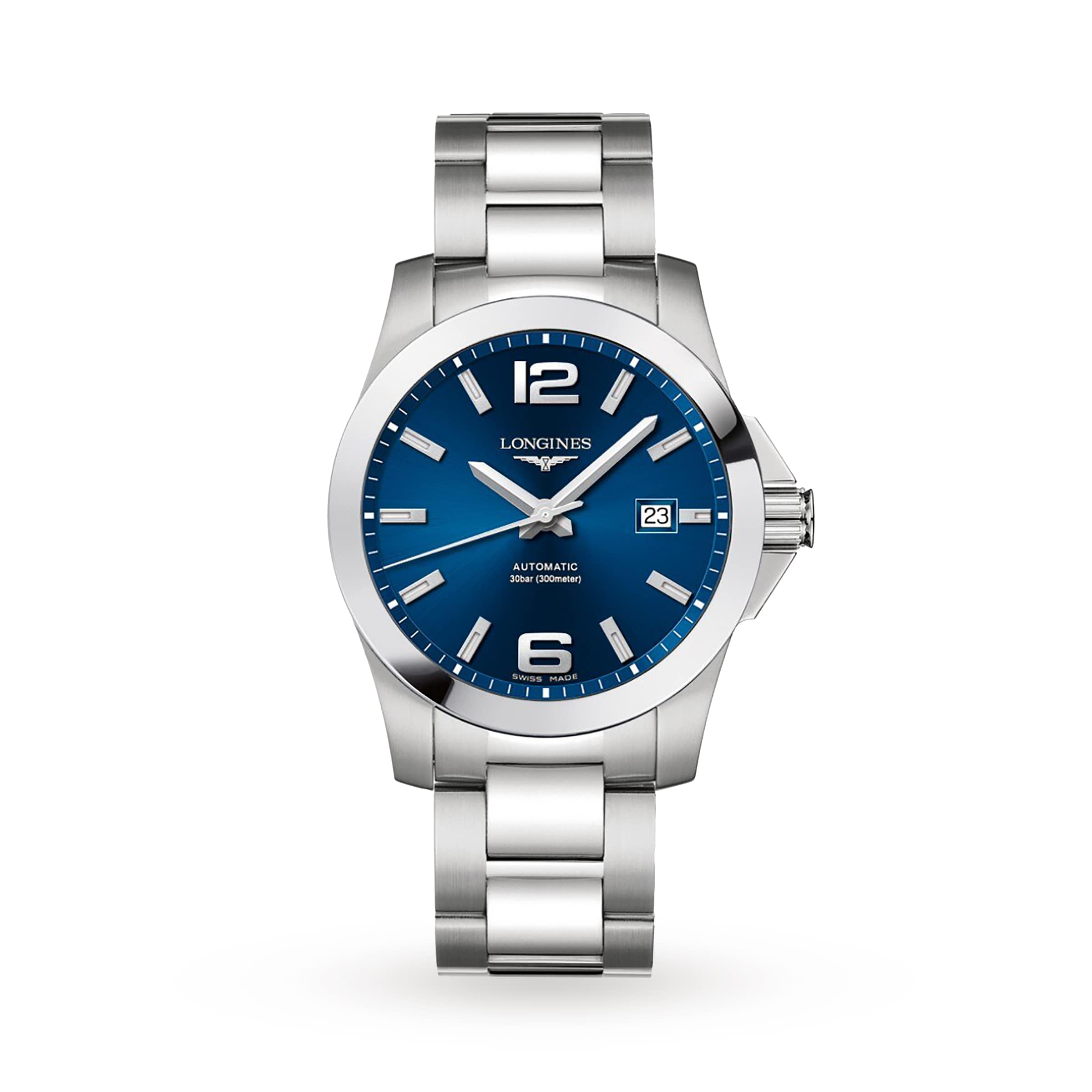 Longines Conquest 41mm Blue Dial Automatic Mens Watch L37774996