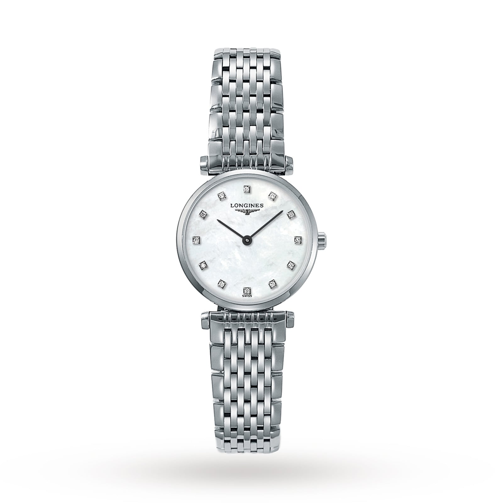 Longines La Grande Classique 24mm Diamond Dot Quartz Ladies Watch L42094876