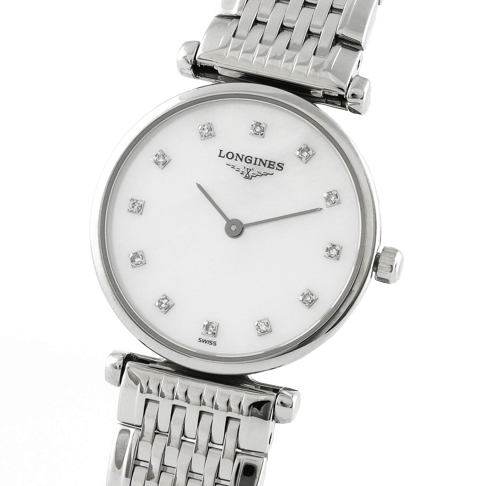 Longines La Grande Classique 24mm Diamond Dot Quartz Ladies Watch L42094876