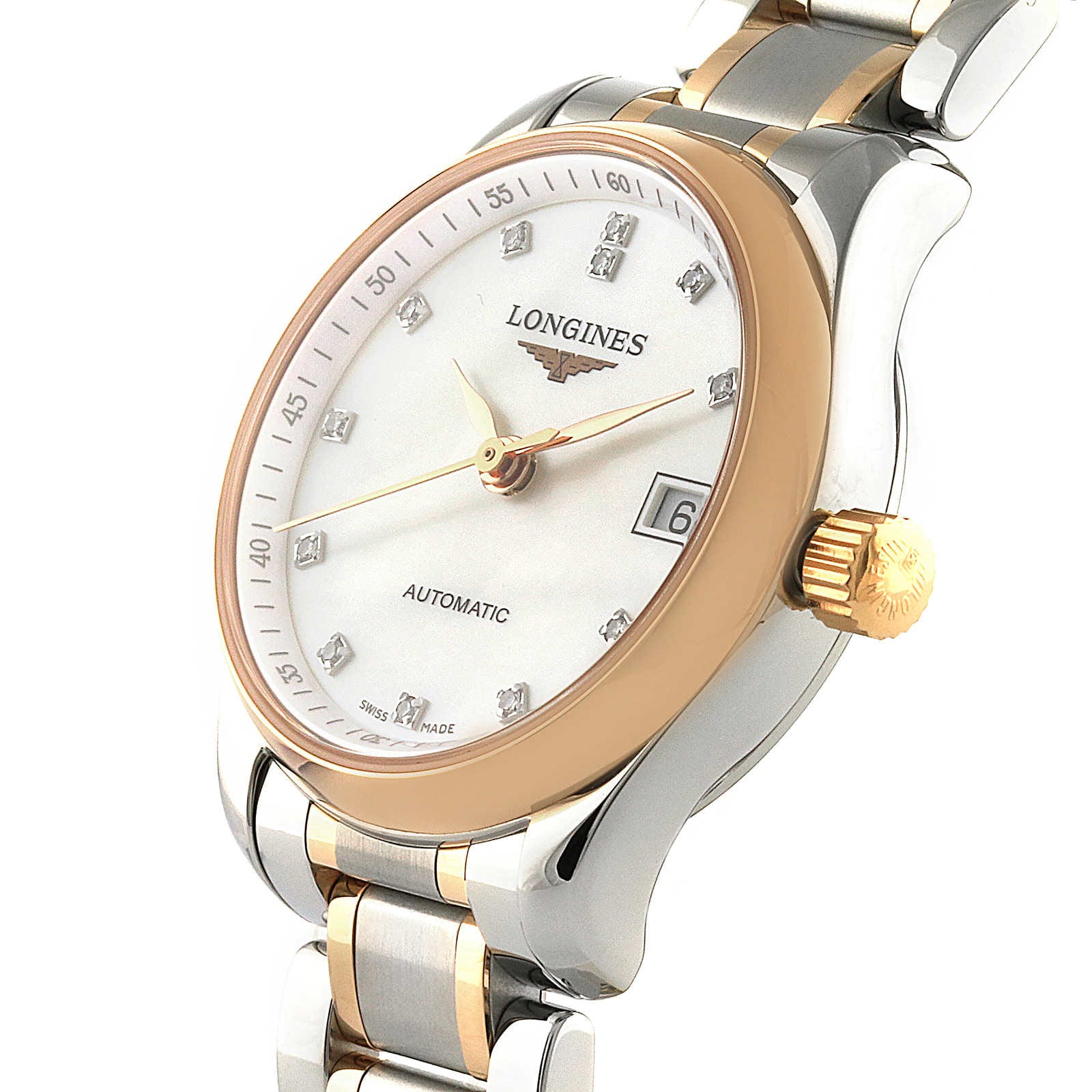 Longines Master Collection 25.5mm Stainless Steel/Gold 18K Automatic Ladies Watch L21285897