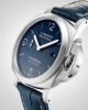 Panerai Luminor Men Automatic Blue Alligator Watch PAM01313