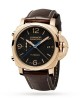 Panerai Luminor Men Automatic Brown Alligator Watch PAM00525