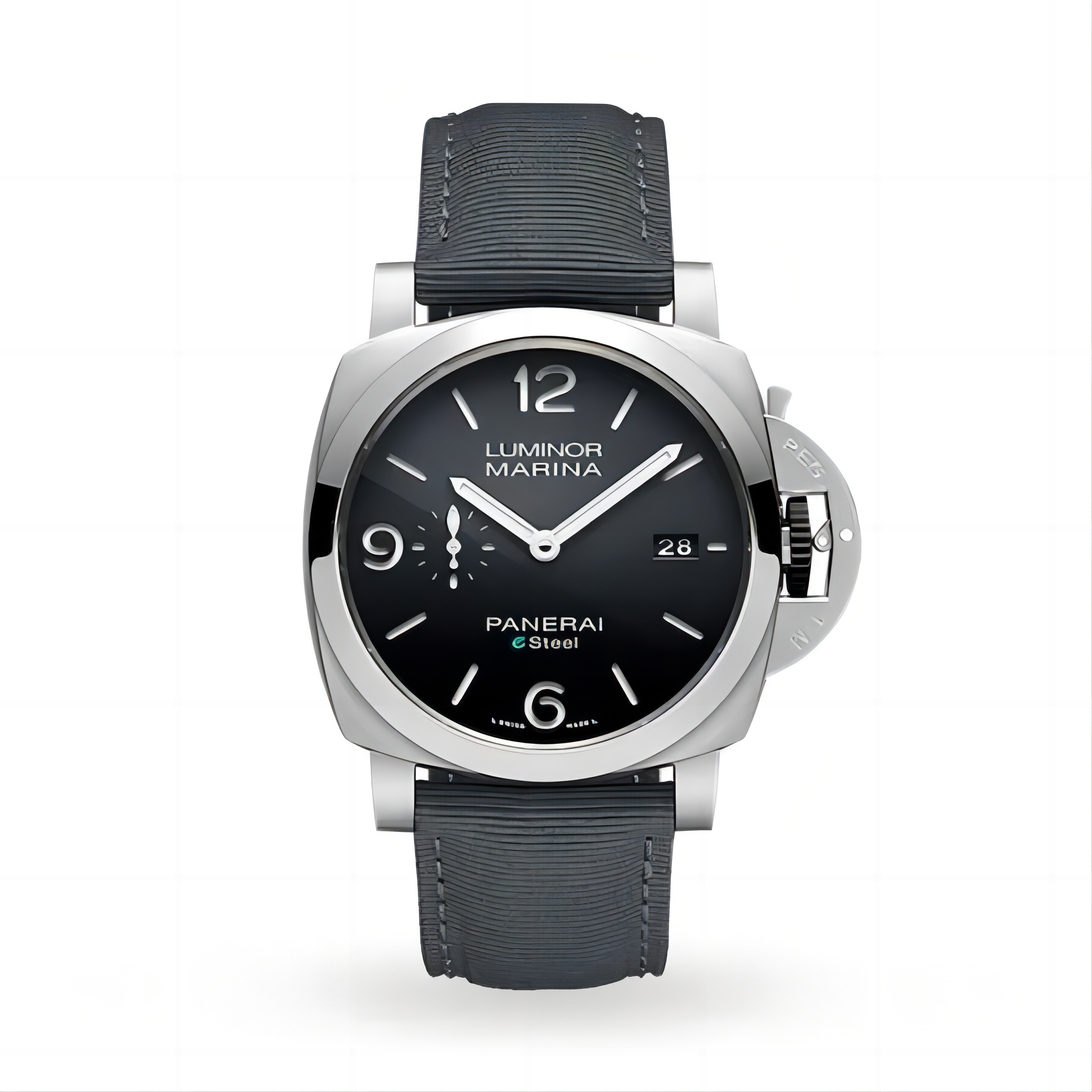 Panerai Luminor Men Automatic Grey Resin Watch PAM01358