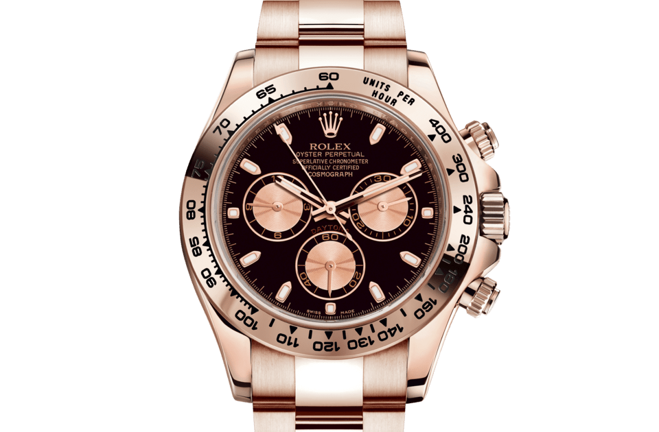 Rolex Cosmograph Daytona Oyster 40 mm Everose gold m116505-0008