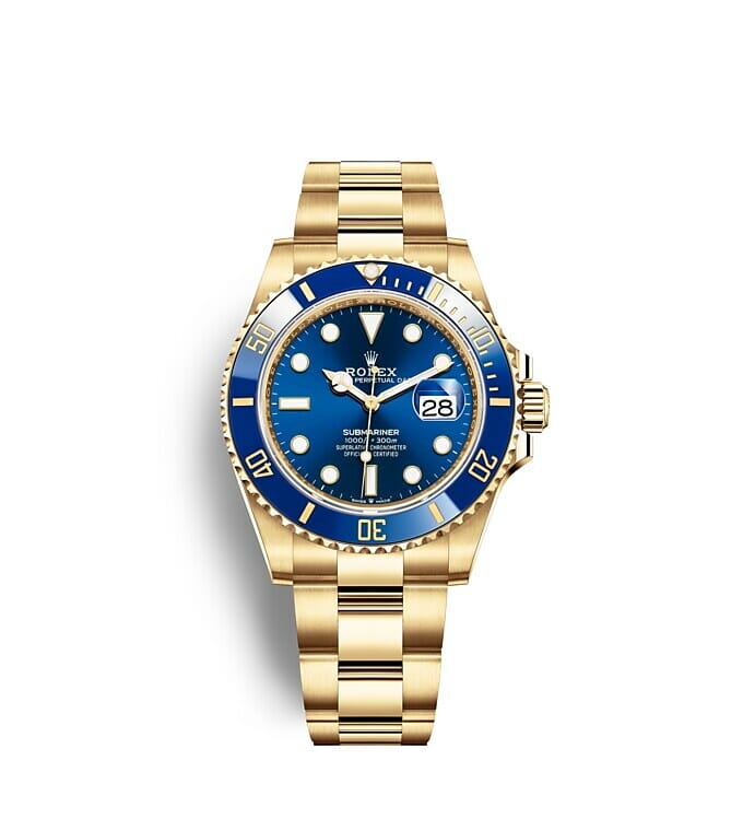 Rolex Submariner Date Oyster 41 mm yellow gold m126618lb-0002