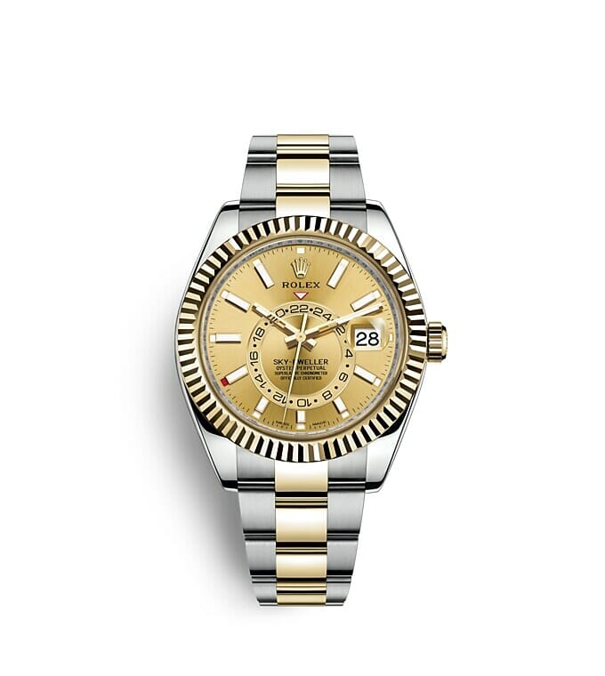 Rolex Sky-Dweller Oyster 42 mm Oystersteel and yellow gold m326933-0001