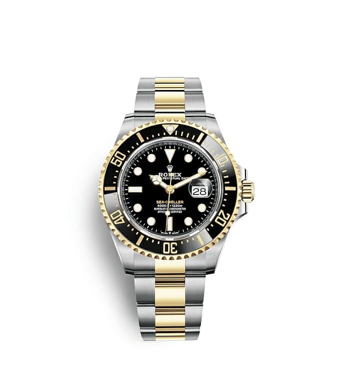 Rolex Sea-Dweller Oyster 43 mm Oystersteel and yellow gold m126603-0001