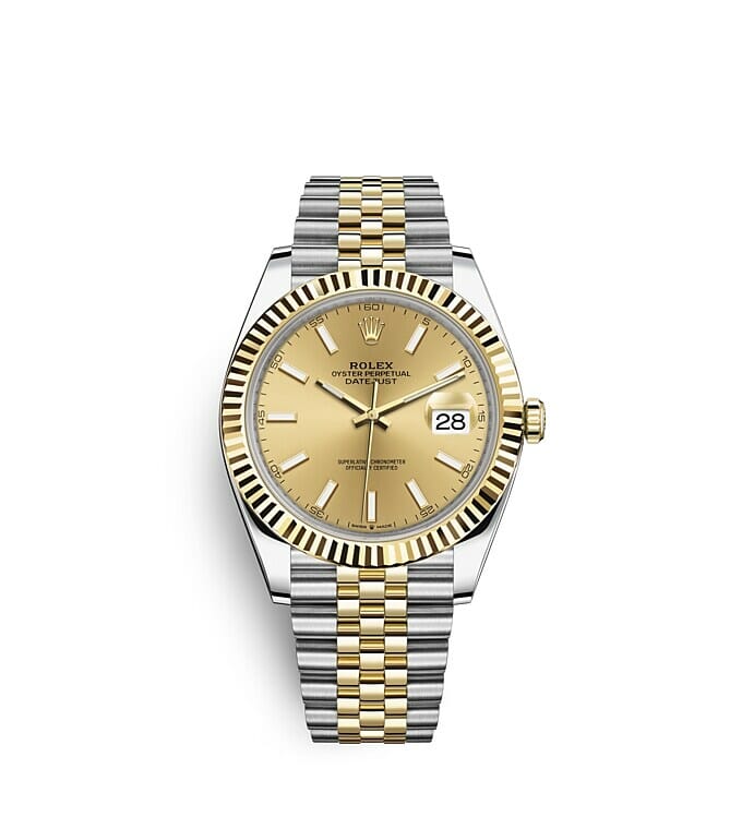 Rolex Datejust 41 Oyster 41 mm Oystersteel and yellow gold m126333-0010