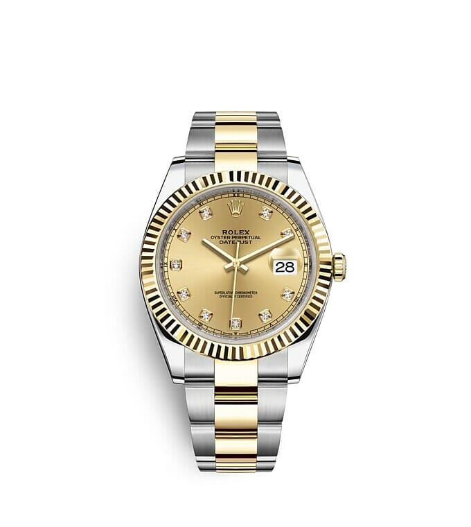 Rolex Datejust 41 Oyster 41 mm Oystersteel and yellow gold m126333-0011