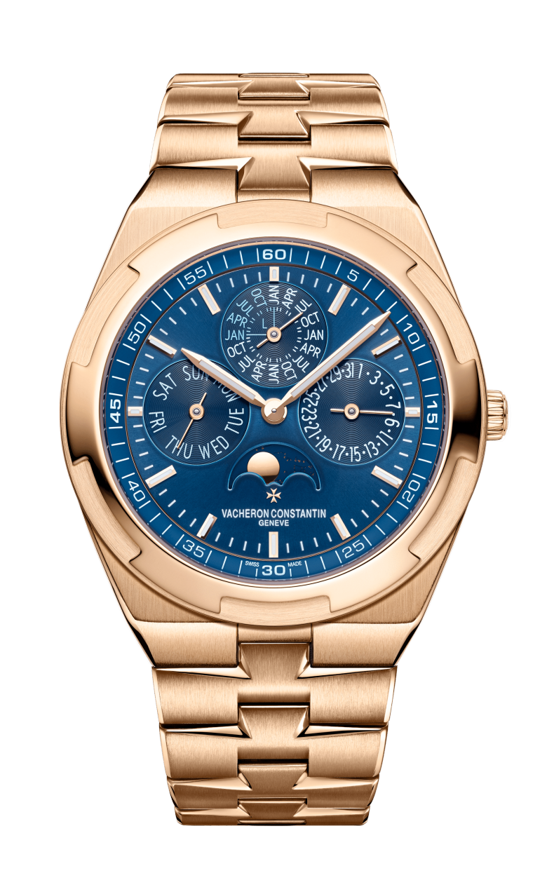 vacheron constantin Overseas perpetual calendar ultra-thin 41.5 mm 18K 5N pink gold